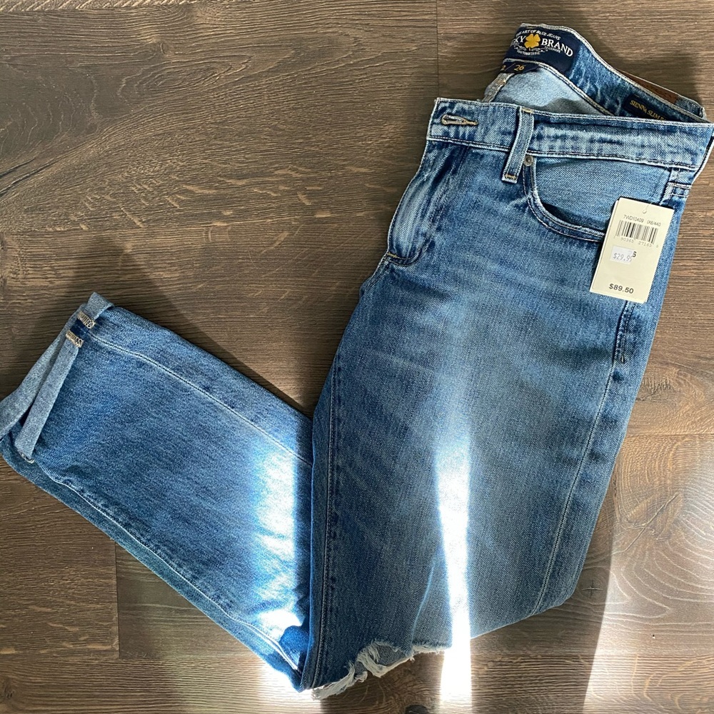 Lucky Brand Sienna Slim Boyfriend jeans